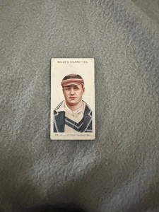WILLS-CRICKETERS 1908 (SMALL) #20- GLOUSTERSHIRE - MR GILBERT L JESSOP - Picture 1 of 2