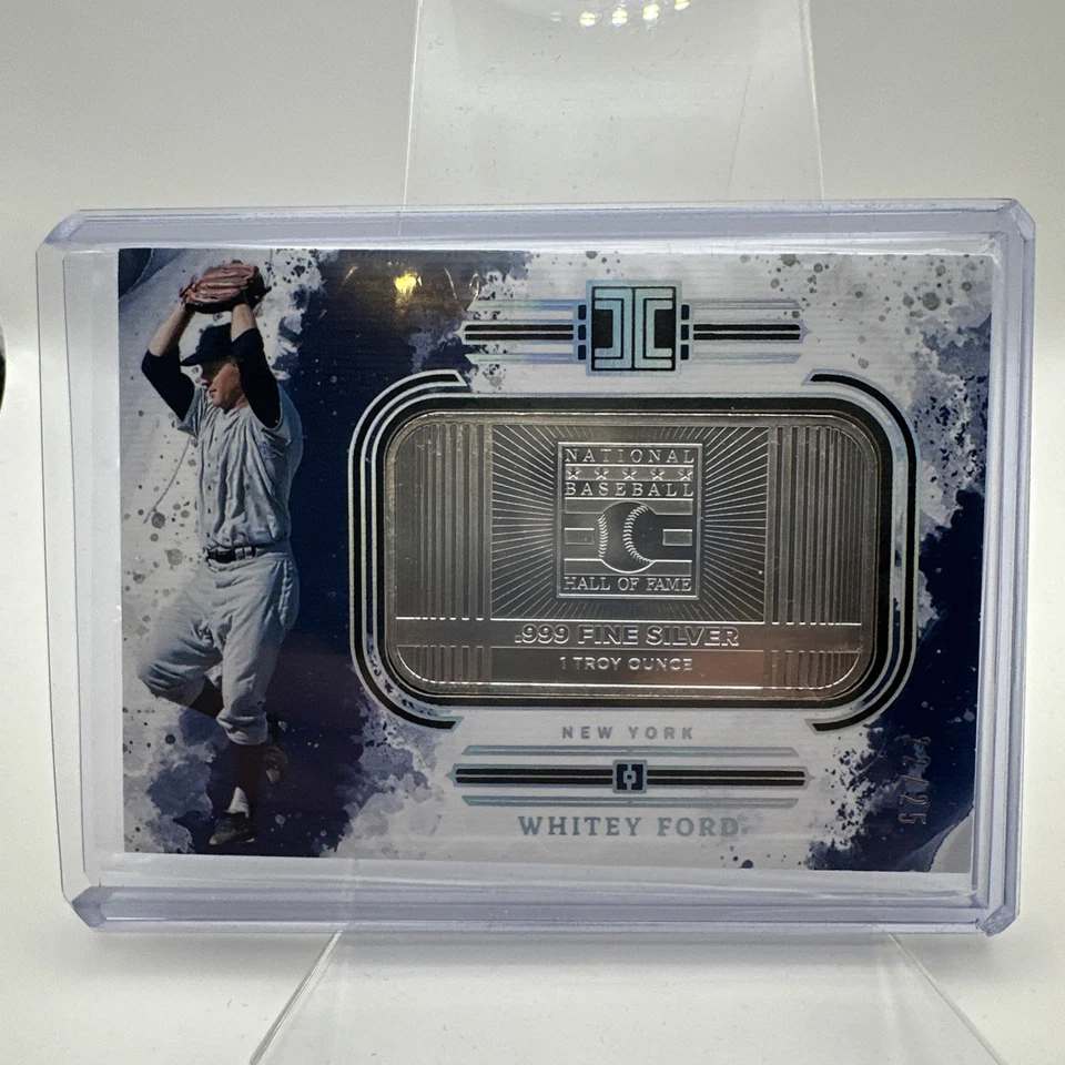 Béisbol impecable Panini 2025 Whitey Ford 1 onza troy/25 Foto 1 de 4