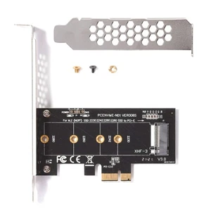 PCI-E 1X to M.2 NGFF Adapter Card For Samsung PM970, 980, 981, PM961, 960EVO - Afbeelding 1 van 14