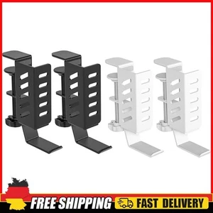 Side Desk Laptop Mount No Drill Metal for Office Home Laptops/Tablets/Headphone - Afbeelding 1 van 17