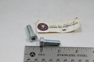 (2) Nos Vintage Scorpion Snowmobile Fan Housing Screw 000-41-741-28 - Picture 1 of 1