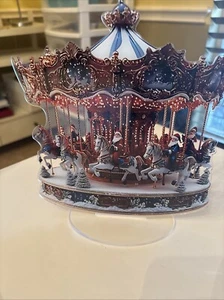 Weihnachtsmann Karussell Aufsteller - Bild 1 von 3