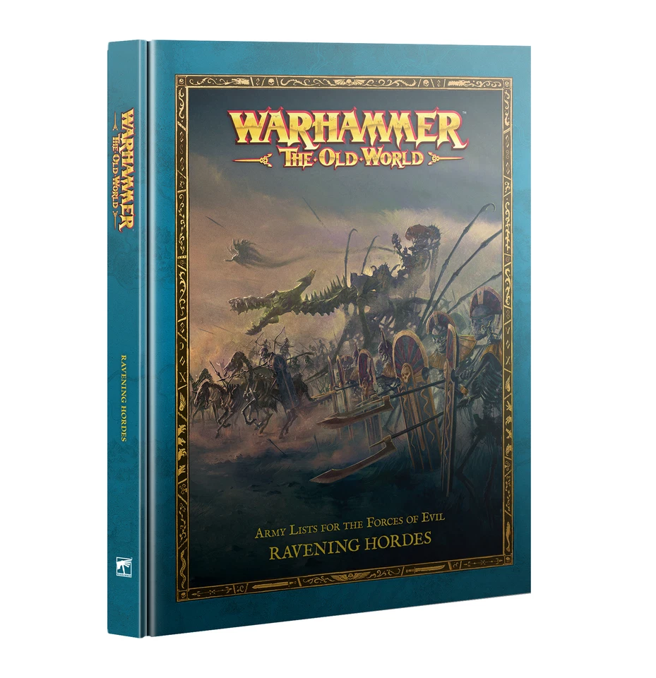 The Old World: Ravening Hordes Libro de reglas de tapa dura TOW Warhammer Foto 1 de 1
