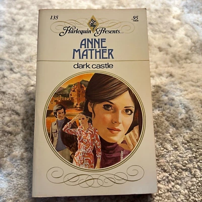 Dark Castle Romance Paperback Book by Anne Mather from Harlequin Books 1979 - Image 1 of 4