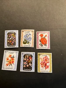 Stamps Qatar Scott #214-9 never hinged - Picture 1 of 1
