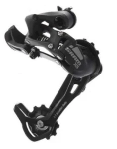 DESVIADOR TRASERO SRAM X5 - (8-9 VELOCIDADES) - JAULA LARGA - NEGRO NUEVO EN CAJA - Imagen 1 de 2