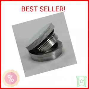 VENTED OR NON-VENTED Billet Aluminum Motorcycle Gas/Fuel Tank Cap Knurled - Stee - Picture 1 of 2