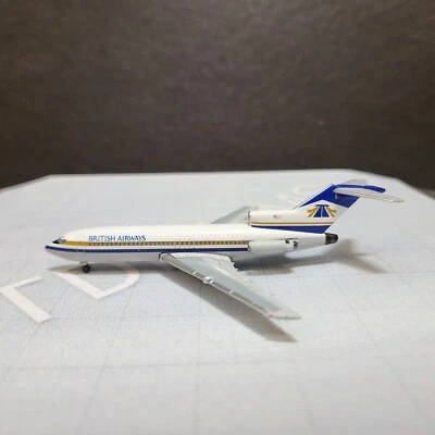 1/400 BRITISH AIRWAYS BOEING 727-100 80'S ATA HYBRID COLORS N284AT AEROCLASSICS - Image 1 of 4