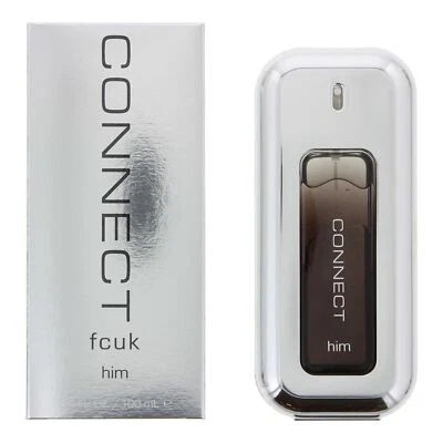 FCUK Connect Him Eau de Toilette 100ml Spray for Him