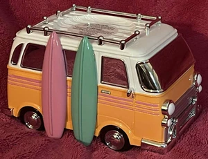 Bath & Body Works Surf Van VW Bus 2025 Three Wick Pedestal Candle Holder NEW! - Picture 1 of 8