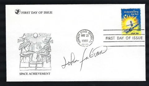 John Fabian signed autographed postal cover NASA Shuttle Astronaut Cover