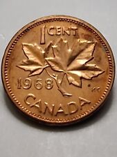 1968 CANADA - 1 ONE CENT - PENNY - BRILLIANT UNCIRCULATED