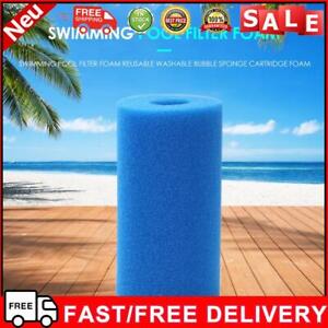 Swimming Pool Filter Foam Reusable Washable Bubble Sponge Cartridge Foam