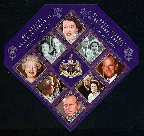 BRITISH INDIAN OCEAN TERRITORY 2011 SC 424a LIFETIME OF SERV SS 6 STP MNH OG VF Cover