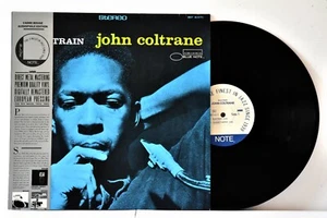 BLUE NOTE- PATHE CADRE ROUGE FRANCE DMM 1983 JOHN COLTRANE "Blue Train" ORIG OBI - Foto 1 di 2