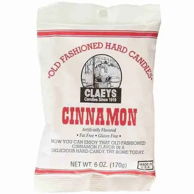 Caramelo de canela antiguo Claeys, bolsas de 6 onzas [6 bolsas] Foto 1 de 3