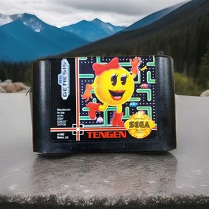 Ms. Pac-Man (Sega Genesis, 1991) solo cartuccia - TESTATO E FUNZIONANTE - Foto 1 di 4