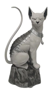 Saga Lying Cat Statue - Picture 1 of 8