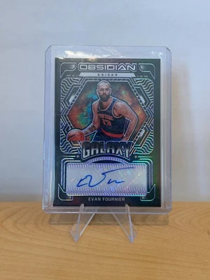 Panini Obsidian Galaxy Auto 2021-22/75 Evan Fournier #GA-EVF Auto Foto 1 de 2
