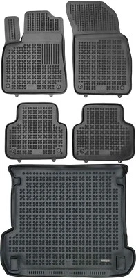 Rezaw-Plast Floor Mats for Audi Q7 2017-2024 Cargo Mat Tailored Custom Fit Odor - Image 1 of 4