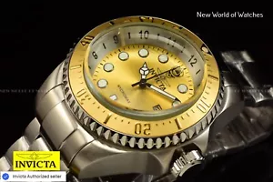 NEW Invicta Hydromax Men's 52mm Gold Dial Stainless Steel Bracelet Watch 44746 - Picture 1 of 9