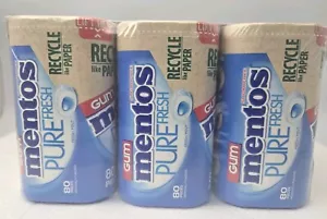 Mentos Pure Fresh Gum. FRESH MINT Flavor (80 pieces/pack). Bulk Deal (6 Pack). - Picture 1 of 2
