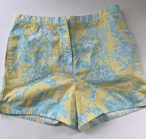 Lilly Pulitzer Mädchen Tiermotiv Chino Shorts Größe 14 - Bild 1 von 3