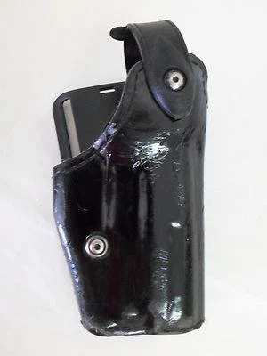 Safariland Level II SLS Duty Holster Mid-Ride 6280-74 P-228, P-229 Black Glossy - Image 1 of 4