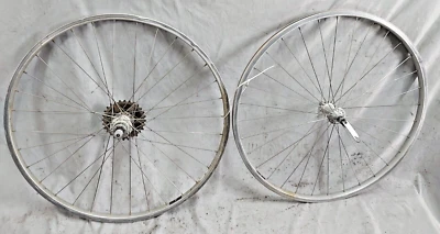 Specialized 26 «MTB колеса набор Freehub 135/100OLW серебро QR AV 8 скорость доставка США! - Изображение 1 из 4