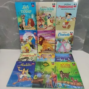 Vintage Walt Disney Wonderful World Of Reading Books Lot Of 12 - Mostly 1990s - Picture 1 of 18