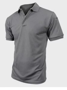 Propper Men's Uniform Polo - Short Sleeve Grey Size Medium NWT - Picture 1 of 7