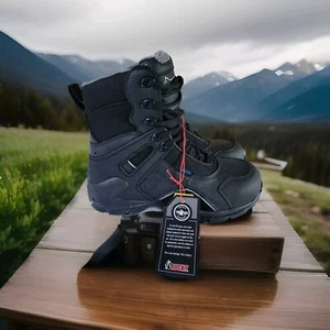 Rocky 1st Med Carbon Fiber Toe Puncture-Resistant Boots Men SZ 6M Black Tactical - Picture 1 of 12