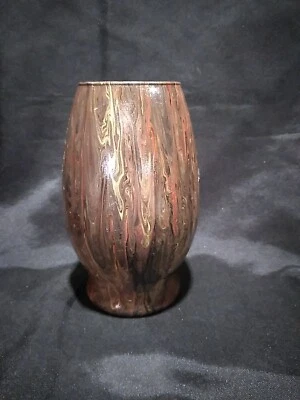 Resin Dipped Vase.                   (180) - Image 1 of 4