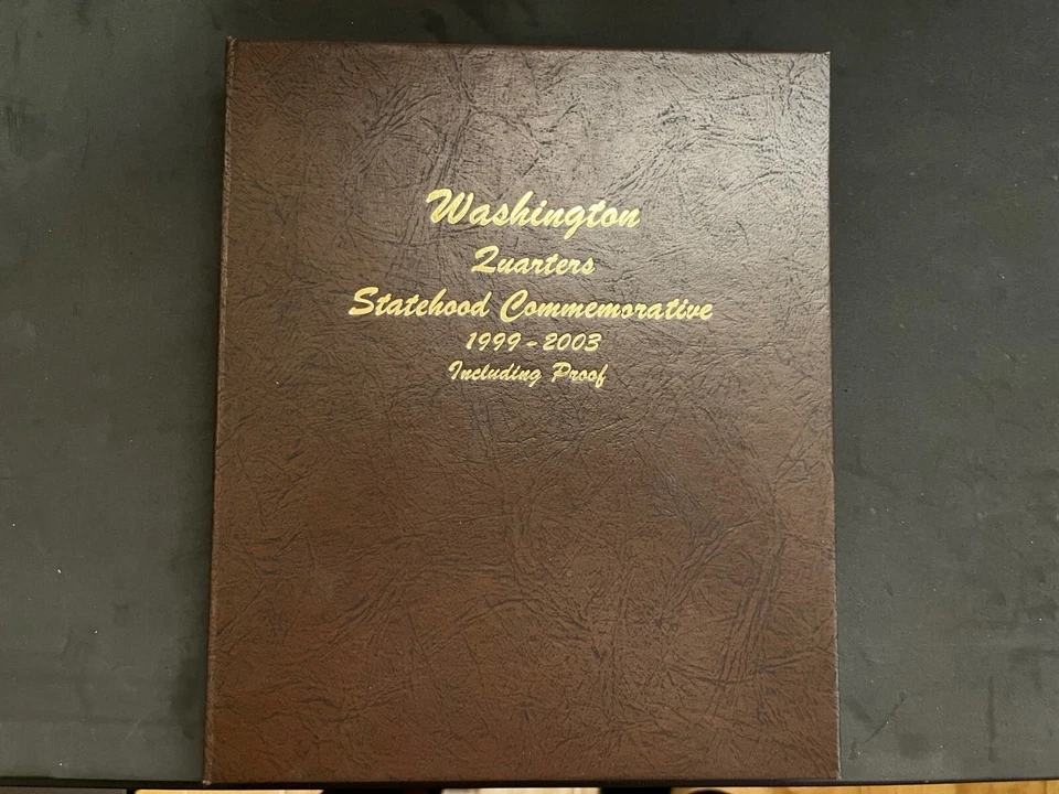 8143 Statehood Commemorative 1999-2003 PDS&Sil Proof 100Coins  COMPLETE DANSCO - Image 1 of 4