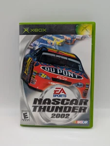NASCAR Thunder 2002 (Microsoft Xbox, 2001) VERY GOOD W/MANUAL! MAIL IT TOMORROW! - Picture 1 of 3