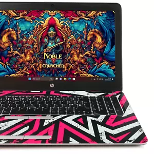 FAST HP Laptop BIG 15.6" Screen AMD Quad Core 16GB RAM 256GB SSD Win10 Computer - Picture 1 of 13
