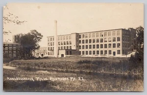 1920 Monmouth, Maine - Annabessacook Woolen Mill - Fábrica textil UNP postal - Imagen 1 de 6
