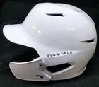 EvoShield XVT 2.0 Gloss White Baseball Batting Helmet with RH face shield