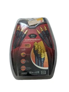 Colby, 6 ft, Gold Plated RCA HDTV Digital Component Video Cable. - Picture 1 of 2