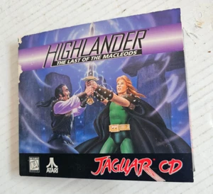Highlander: The Last of the Macleods Atari Jaguar CD J9031E w/ Manual and Case - Picture 1 of 7