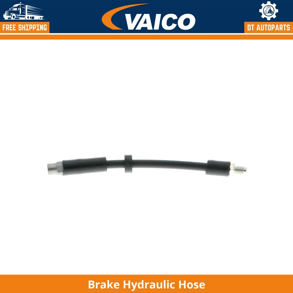 For 1992-1994 Audi 100 Quattro CS 2.8L V6 Brake Hydraulic Hose Vaico 1993 - Image 1 of 1