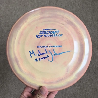 НОВЫЙ диск-гольф Discraft PFN ESP Banger GT — Swirly Michael Johansen LE — 173 г - Изображение 1 из 4