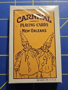 New Orleans Carnival Deck Playing Cards Historic Collection Mardi Gras NOS SEAL - Bild 1 von 5
