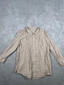 Magellan Sportswear Mens L Vented Long Sleeve Button Up - Picture 1 of 8