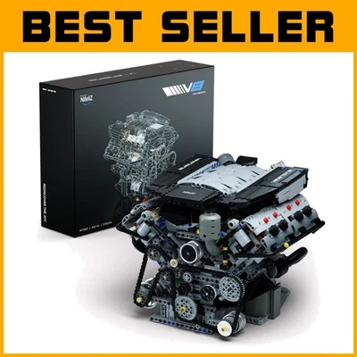 Advanced V8 Engine Building Set - 2725 PCS Collector's Model for Enthusiasts - Image 1 of 4
