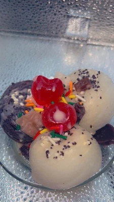 定制甜点蜡烛熔蜡香味蜡熔体手工蜡熔体 — 第 1/2 张图片