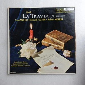Giuseppe Verdi La Traviata Highlights LP Vinyl Album Record Classical - Picture 1 of 4
