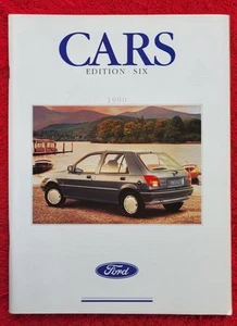 FORD CARS RANGE Brochure 1990 Fiesta Escort ORION SIERRA GRANADA 4x4 SCORPIO 4x4 - Picture 1 of 3