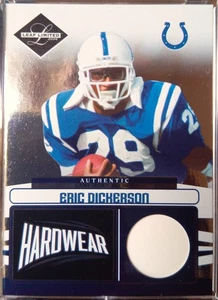2006 Leaf Limited Hardwear Eric Dickerson  Authentic Game Worn Helmet 13/100 - Picture 1 of 2