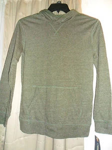 Cherokee Long Sleeves Hooded Tee kangaroo pocket Size: L Dark Green New with tag - Picture 1 of 7